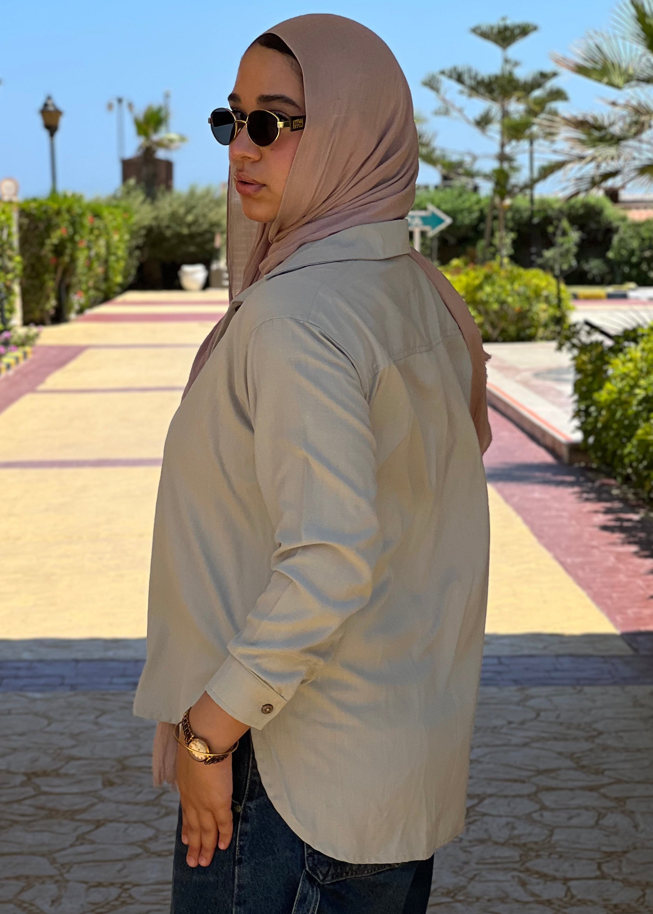 The Low-High Blouse