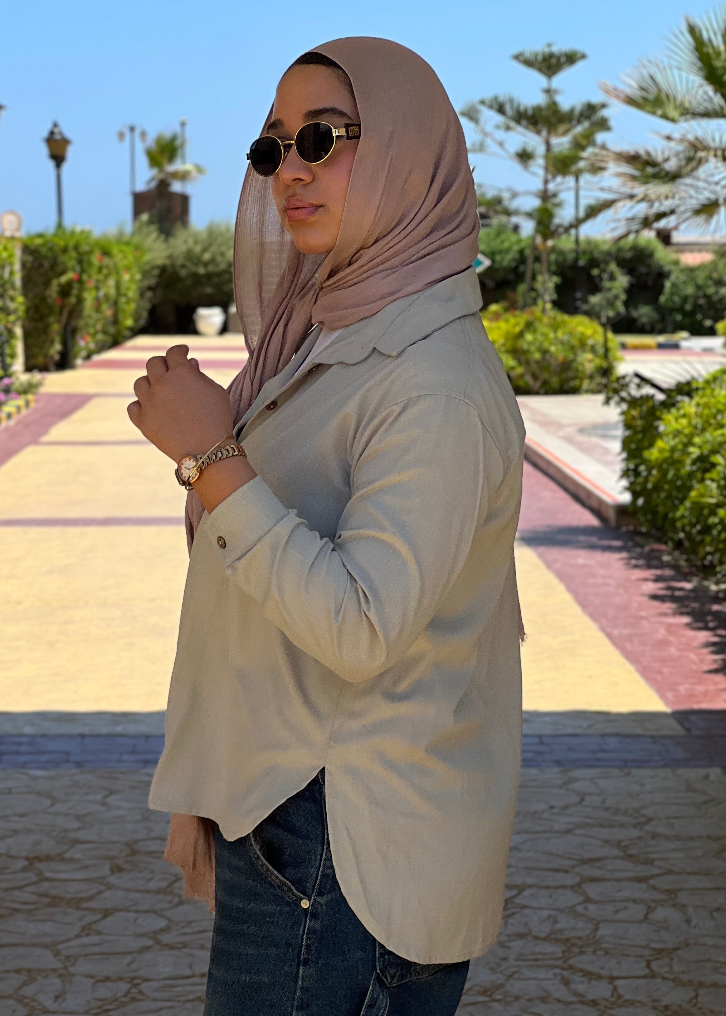 The Low-High Blouse