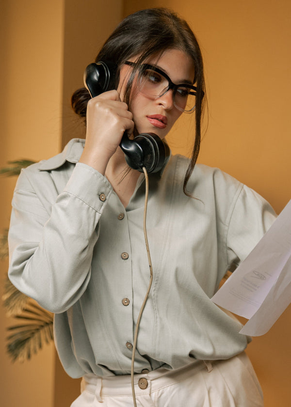 The Low-High Blouse